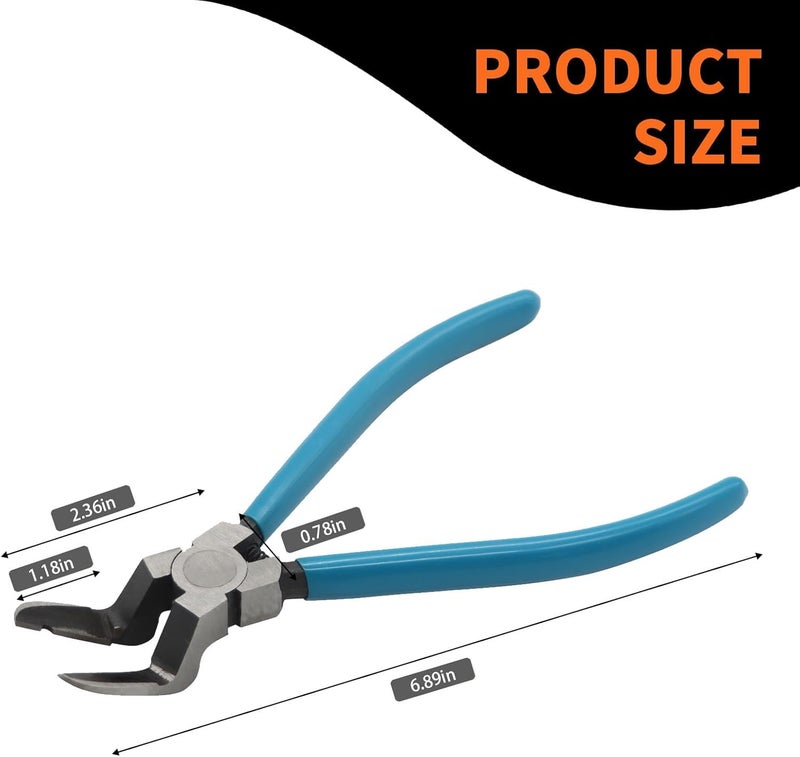 Aspaton Mutipurpose Diagonal Cutting Pliers, Wire Flush Cutters Stripper, Car Trim Panel Clip Cutter Puller Fastener Rivets Removal tool - Image 2